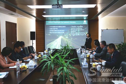 路博润乘用车发动机油中国区产品经理王巍