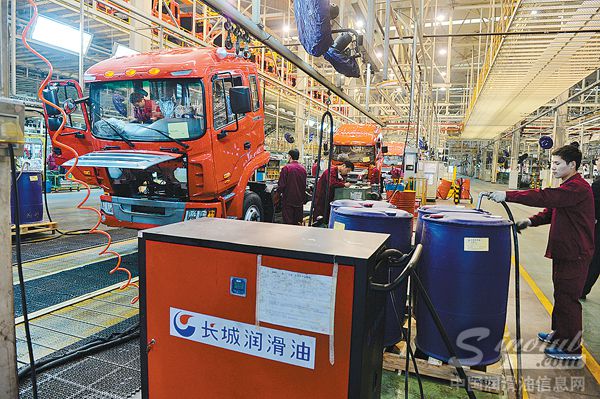 长城润滑油客户行采访团队走进行业龙头企业