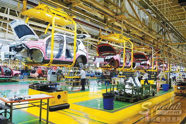 长城润滑油客户行采访团队走进行业龙头企业