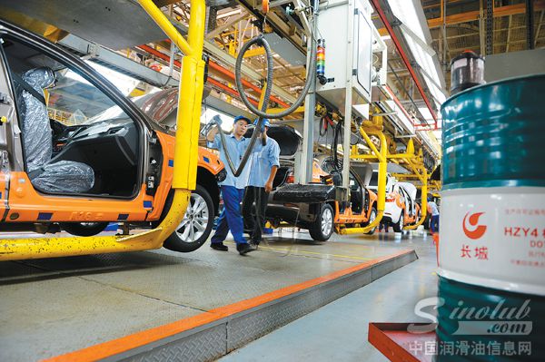 长城润滑油客户行采访团队走进行业龙头企业