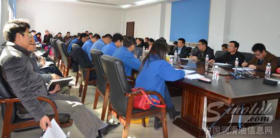 玉柴集团干部考评小组到玉柴马石油润滑油考评