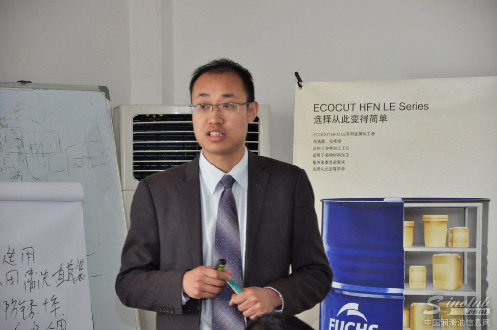 福斯润滑油防锈产品经理李云涛先生