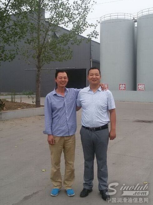 淮安马坝尚总一行到金球润滑油公司参观考察