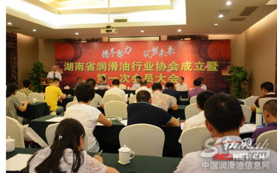 湖南省润滑油行业协会成立 全省年润滑油消费量近40万吨