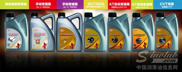中华全系列变速箱油产品